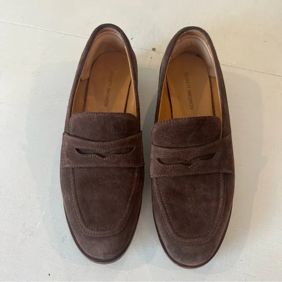BECKETT SIMONON- Siena Loafers Chocolate Brown Size 6.5